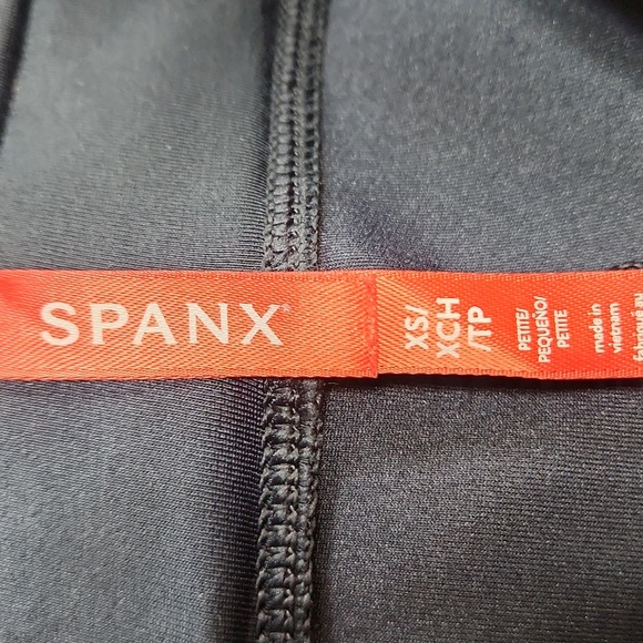 SPANX Faux Suede High Waisted Leggings In Navy 20322Q - Picture 6 of 8